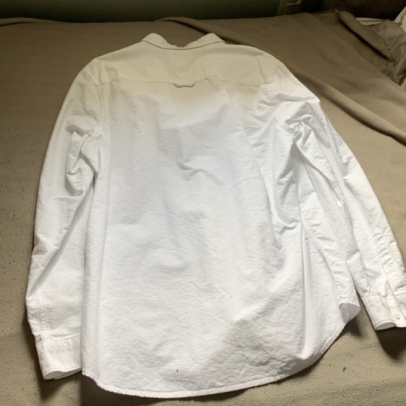White Button Up Dress shirt - Picture 2 of 2